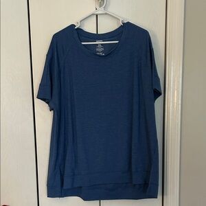 Sonoma Women's Short Sleeve Blue Tee